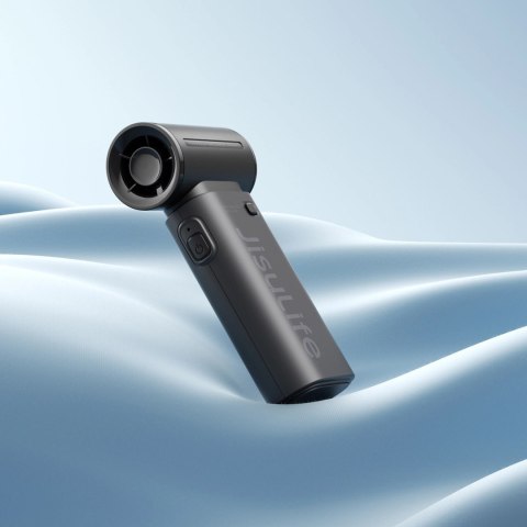 Mini dmuchawa Jisulife Handheld Fan Life9 3600mAh przenośny wiatraczek wentylator USB - czarny