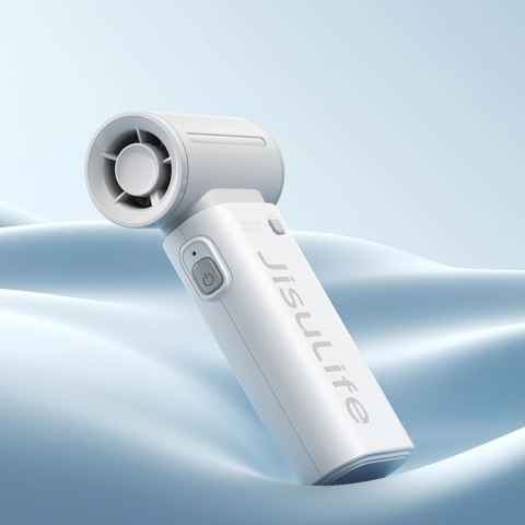 Mini dmuchawa Jisulife Handheld Fan Life9 3600mAh przenośny wiatraczek wentylator USB - szary
