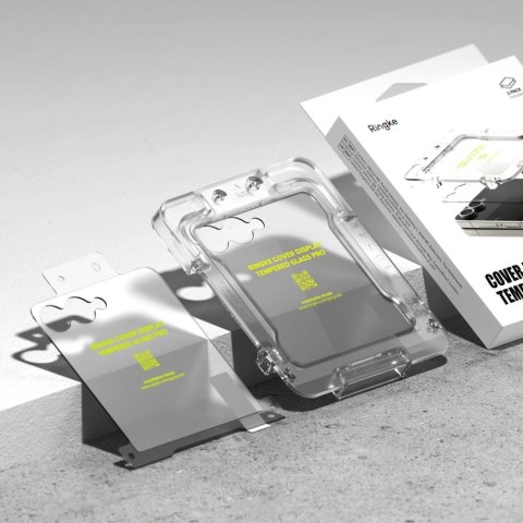 Szkło hartowane Ringke Cover Display Easy Slide 2-pack na Samsung Galaxy Z Flip 7 - przezroczyste