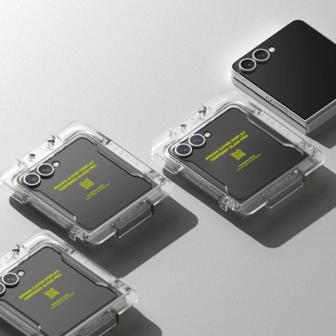 Szkło hartowane Ringke Cover Display Easy Slide 2-pack na Samsung Galaxy Z Flip 7 - przezroczyste