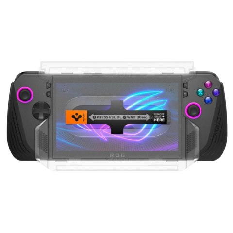 Szkło hartowane Spigen Glas.TR EZ Fit 2-pack na Asus Rog Ally X - przezroczyste