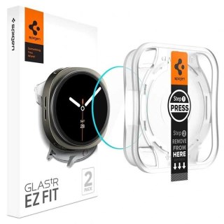 Szkło hartowane Spigen Glas.TR "Ez-Fit" na Samsung Galaxy 8 44 mm - przezroczyste
