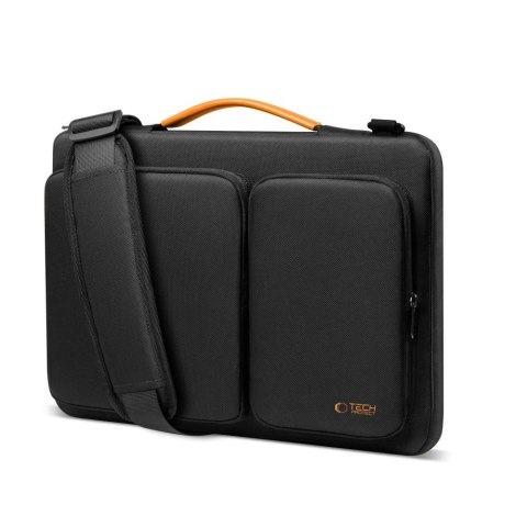 Torba Tech-Protect Defender Bag na laptopa 13-14 - czarno-pomarańczowa