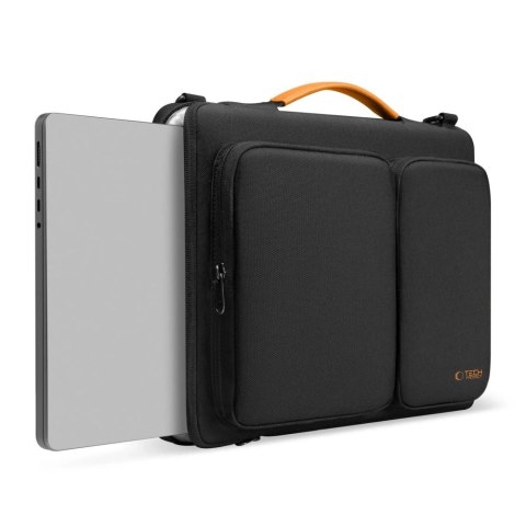 Torba Tech-Protect Defender Bag na laptopa 13-14 - czarno-pomarańczowa
