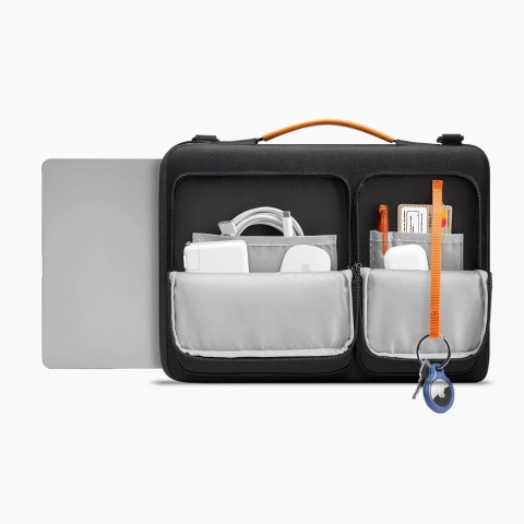 Torba Tech-Protect Defender Bag na laptopa 13-14 - czarno-pomarańczowa
