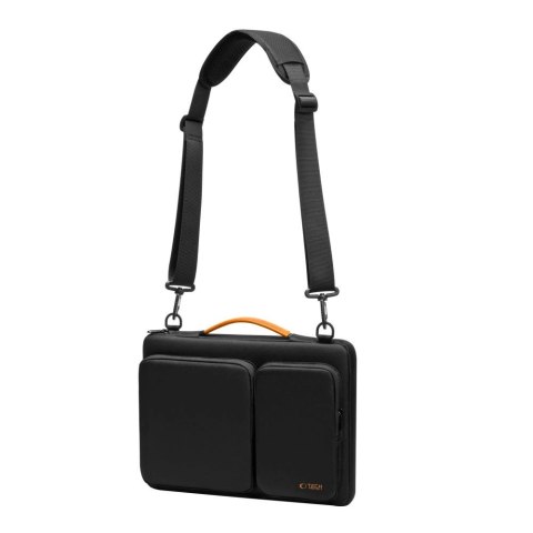 Torba Tech-Protect Defender Bag na laptopa 13-14 - czarno-pomarańczowa