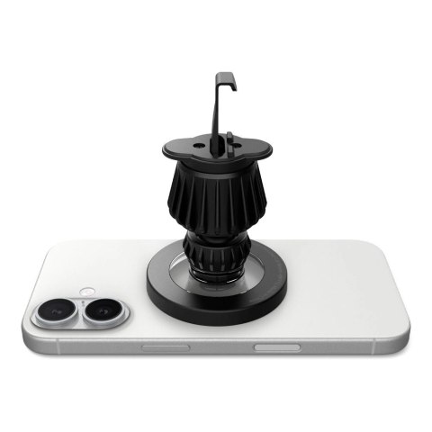 Uchwyt samochodowy Spigen MFT13 MagSafe na kokpit lub kratkę nawiewu - czarny