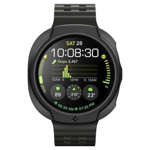 Etui Spigen Liquid Air na Samsung Galaxy Watch 8 40 mm - czarny mat