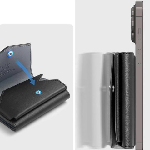 Etui Spigen Valentinus Pro MagSafe - czarne