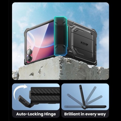 Etui Supcase IBLSN Armorbox na Samsung Galaxy Z Flip 7 - czarne