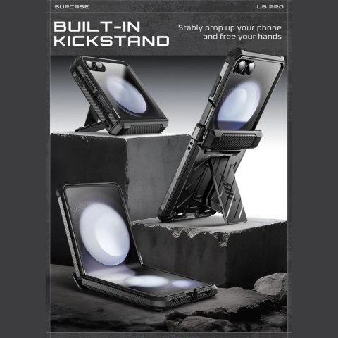Etui Supcase Unicorn Beetle Pro na Samsung Galaxy Z Flip 7 - czarne
