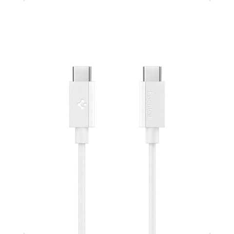 Kabel Spigen EB6010CC USB-C 60W 100 cm - biały