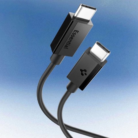 Kabel Spigen EB6010CC USB-C 60W 100 cm - czarny