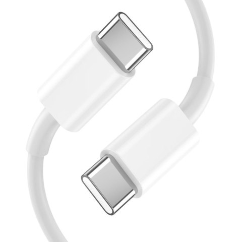 Ładowarka sieciowa Tech-Protect NCA20 PD 20W QC3.0 USB-A / USB-C + Kabel USB-C / USB-C 100cm - biała