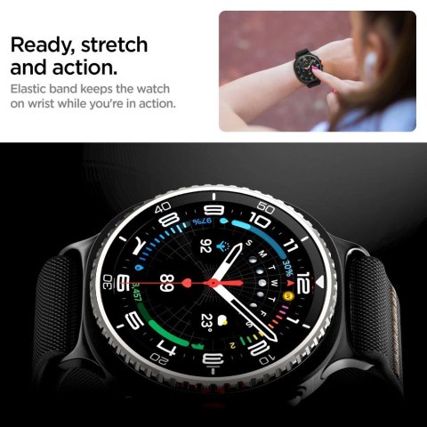 Pasek Spigen Fit Lite na Samsung Galaxy Watch 40 / 44 / 46 mm - czarny