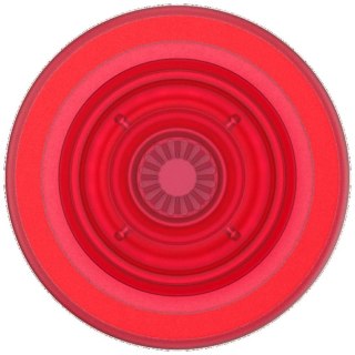 Uchwyt i podstawka do telefonu Popsockets Blanchette Red MagSafe - czerwony