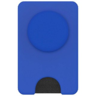 Uchwyt i podstawka do telefonu z portfelem Popsockets PopWallet+ PopGrip PW+ MS MagSafe - niebieski