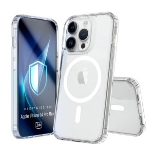 Etui 3mk Armor MagCase na iPhone 14 Pro Max - przezroczyste