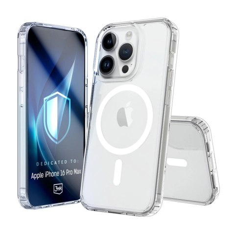 Etui 3mk Armor MagCase na iPhone 16 Pro Max - przezroczyste