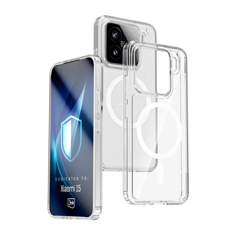 Etui 3mk Armor MagCase na Xiaomi 15 - przezroczyste Etui 3mk Armor MagCase na Xiaomi 15 - przezroczyste