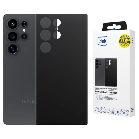 Etui 3mk Hardy MagSilicone na Samsung Galaxy S23 Ultra - czarne Etui 3mk Hardy MagSilicone na Samsung Galaxy S23 Ultra - czarne