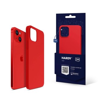 Etui 3mk Hardy Silicone MagCase na iPhone 14 Plus - czerwone