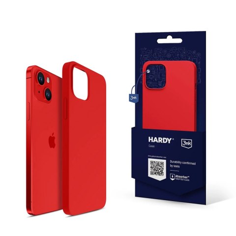 Etui 3mk Hardy Silicone MagCase na iPhone 14 Plus - czerwone Etui 3mk Hardy Silicone MagCase na iPhone 14 Plus - czerwone