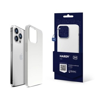 Etui 3mk Hardy Silicone MagCase na iPhone 14 Pro - białe