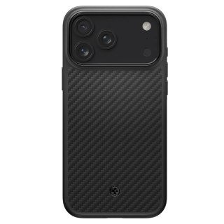 Etui Spigen Enzo Aramid "T" MagSafe na iPhone 17 Pro Max - czarne