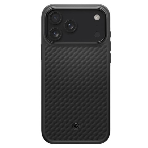 Etui Spigen Enzo Aramid "T" MagSafe na iPhone 17 Pro Max - czarne