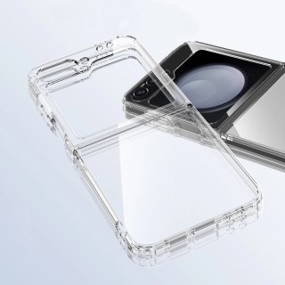Etui Tech-Protect FlexAir Hybrid na Samsung Galaxy Z Flip 6 / 7 FE - przezroczyste