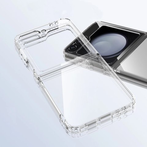 Etui Tech-Protect FlexAir Hybrid na Samsung Galaxy Z Flip 6 / 7 FE - przezroczyste