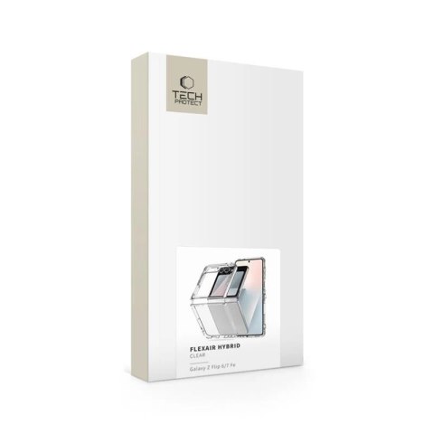 Etui Tech-Protect FlexAir Hybrid na Samsung Galaxy Z Flip 6 / 7 FE - przezroczyste