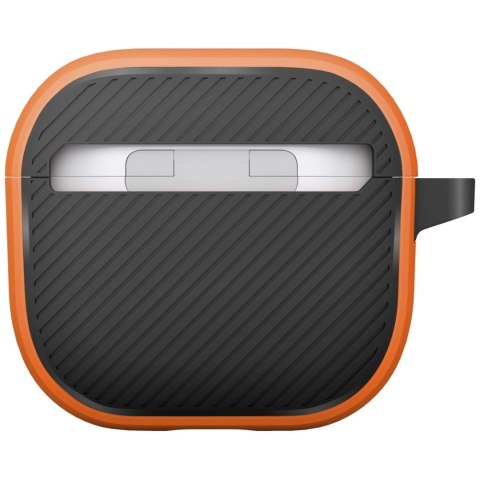 Etui UNIQ Clyde Lock Case do AirPods 4 - pomarańczowe