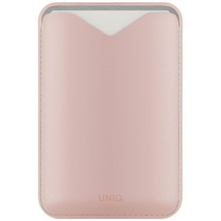 Magnetyczny portfel UNIQ Lyden Evo na telefon - różowy