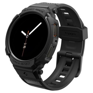 Pasek Spigen Rugged Armor Pro na Samsung Galaxy Watch 8 44 mm - czarny mat