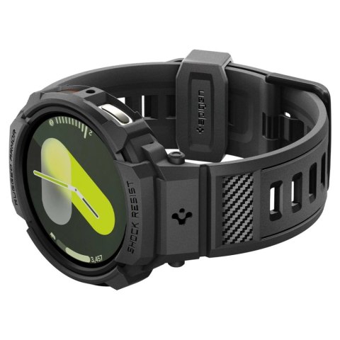 Pasek Spigen Rugged Armor Pro na Samsung Galaxy Watch 8 44 mm - czarny mat