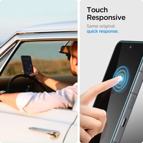 Szkło hartowane Spigen Glas.tR Slim 2-pack na Nothing Phone 3 - przezroczyste