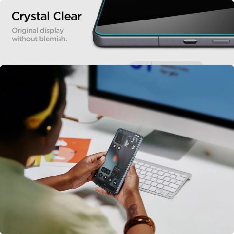 Szkło hartowane Spigen Glas.tR Slim 2-pack na Nothing Phone 3 - przezroczyste