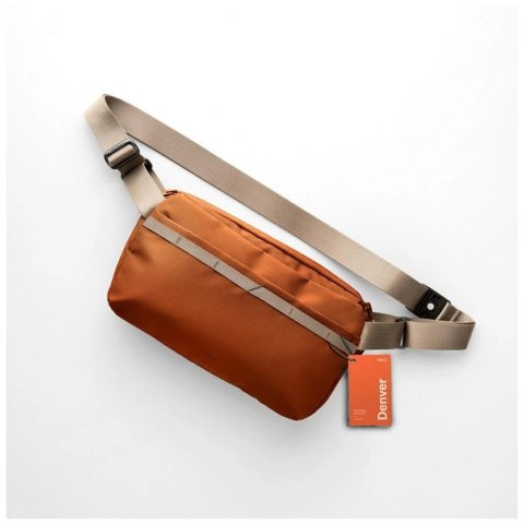 Torba UNIQ Crossbody Denver 5L - pomarańczowa