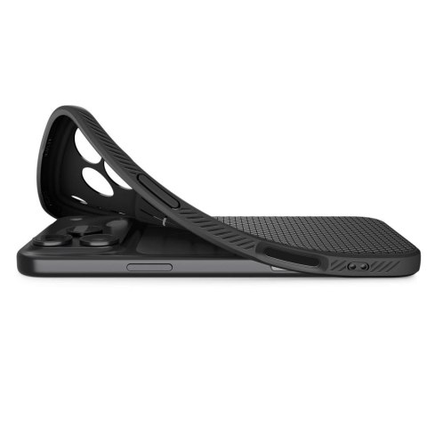 Etui Spigen Liquid Air na iPhone 17 Pro Max - czarny mat