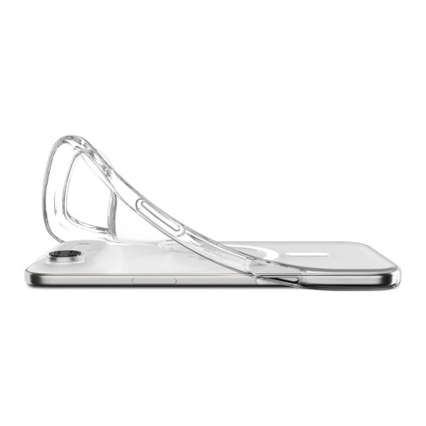 Etui Spigen Liquid Crystal MagSafe na iPhone 17 Air - przezroczysto-białe
