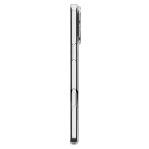 Etui Spigen Liquid Crystal MagSafe na iPhone 17 Pro - przezroczysto-białe