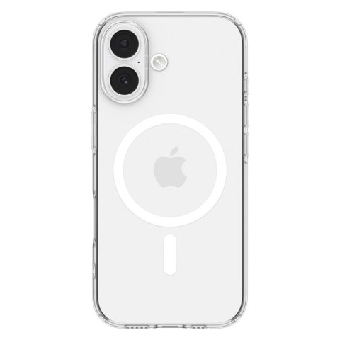 Etui Spigen Liquid Crystal MagSafe na iPhone 17- przezroczysto-białe
