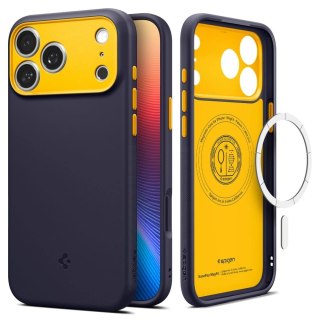 Etui Spigen Nano Pop MagSafe na iPhone 17 Pro - granatowe
