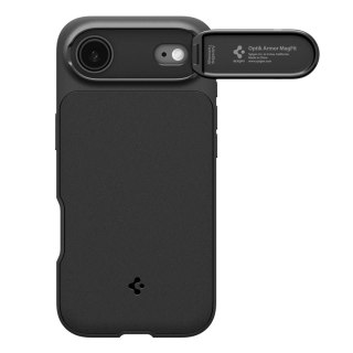 Etui Spigen Optik Armor MagSafe na iPhone 17 Air - czarne