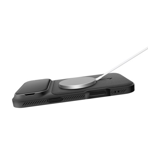 Etui Spigen Optik Armor MagSafe na iPhone 17 Pro - czarne