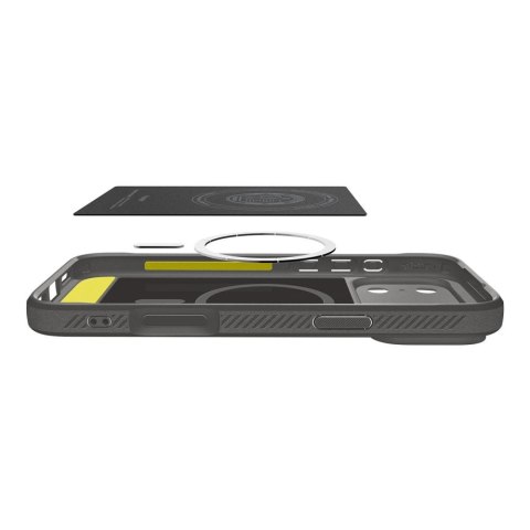 Etui Spigen Rugged Armor Mag MagSafe na iPhone 17 Pro Max- szare