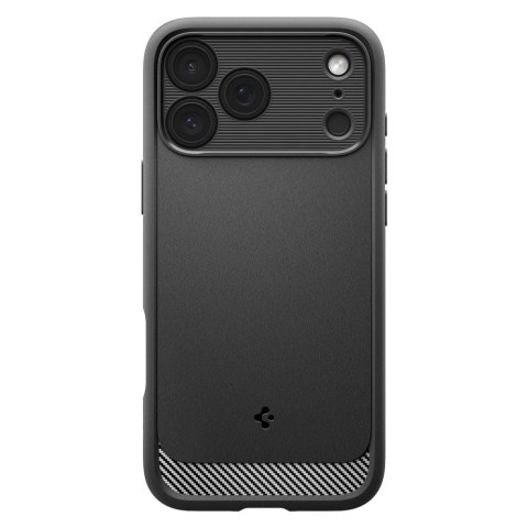 Etui Spigen Rugged Armor Mag MagSafe na iPhone 17 Pro Mat - czarny mat
