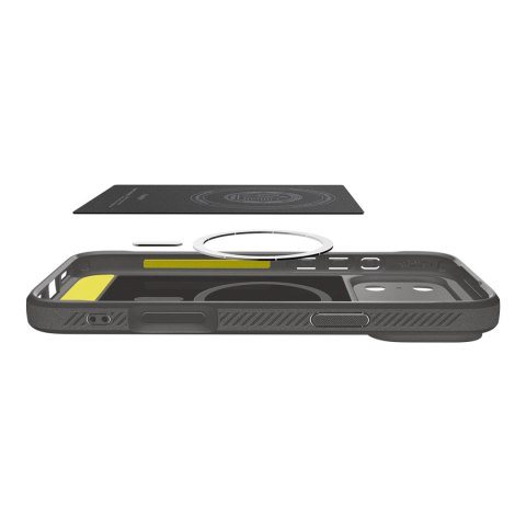 Etui Spigen Rugged Armor Mag MagSafe na iPhone 17 Pro - szare